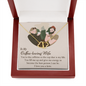 Everlasting Love Pendant Necklace - Coffee Loving Wife