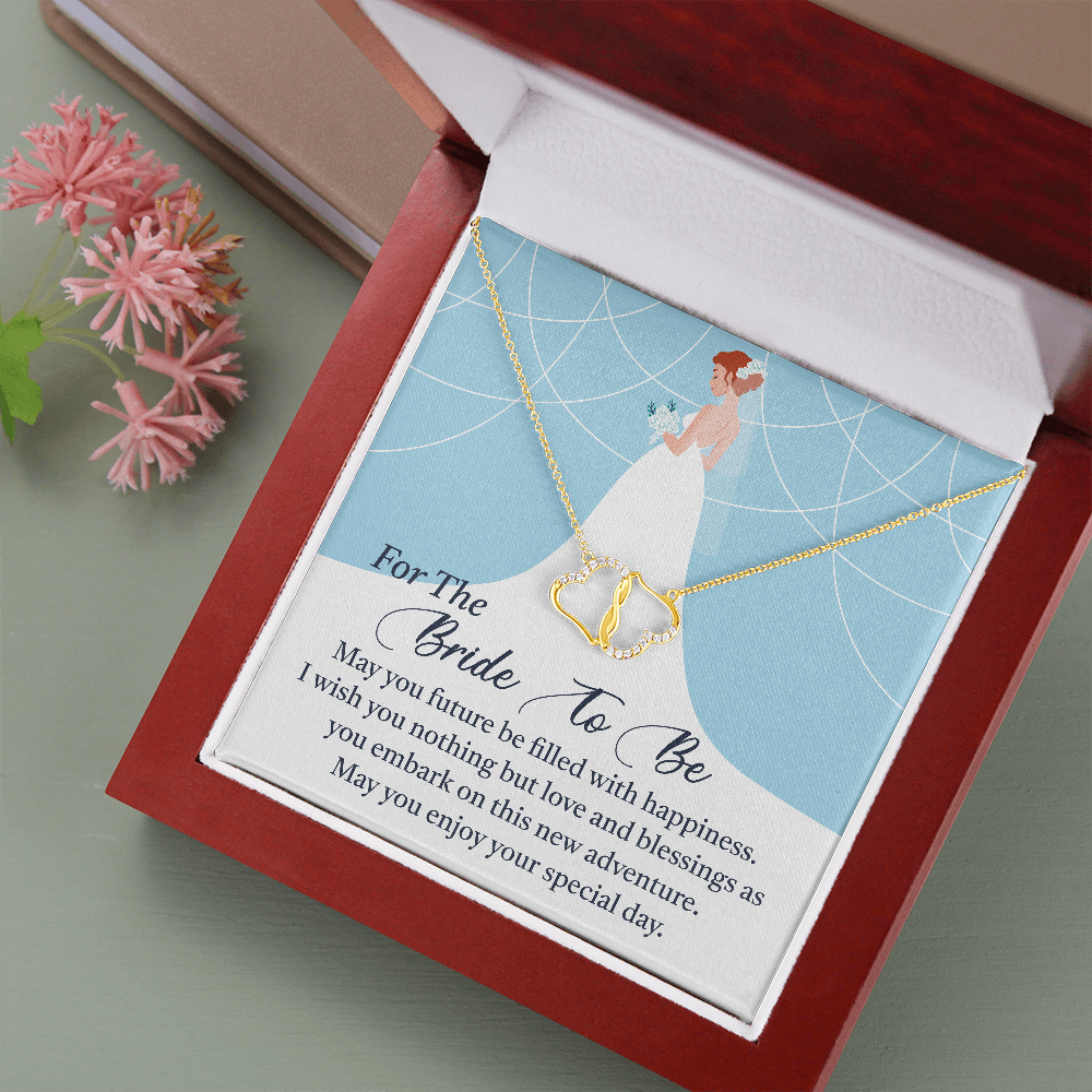 Everlasting Love Pendant Necklace - Bride To Be