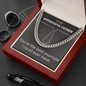 Cuban Link Chain Necklace - Father