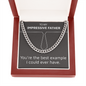 Cuban Link Chain Necklace - Father