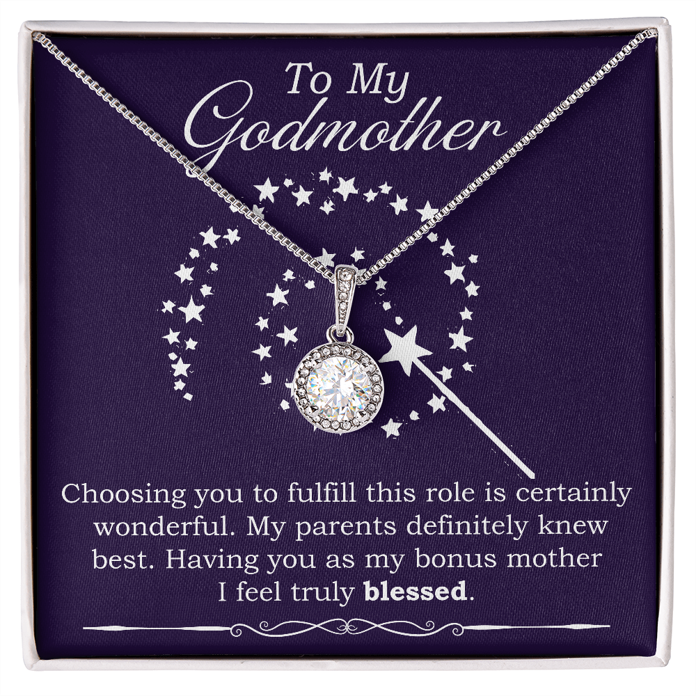 Eternal Hope Pendant Necklace - To My Godmother