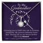 Eternal Hope Pendant Necklace - To My Godmother