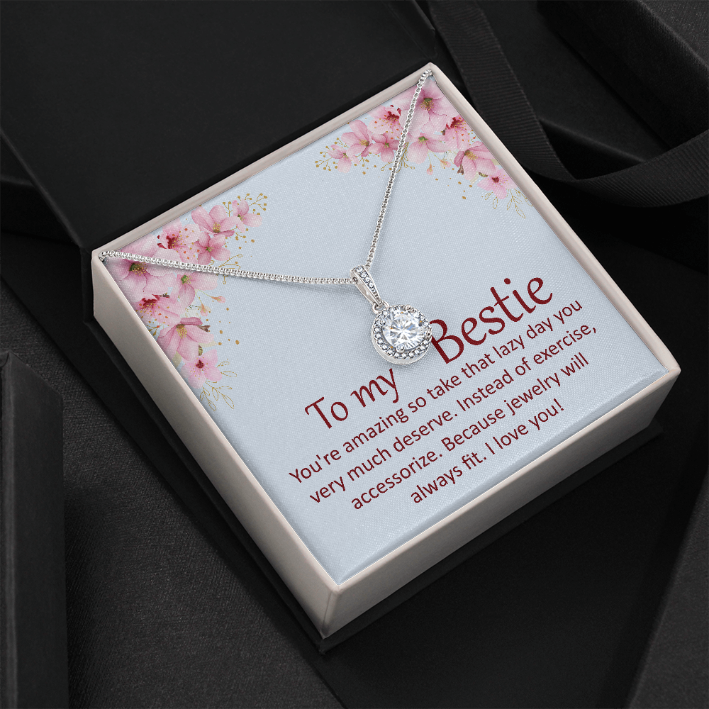 Eternal Hope Pendant Necklace - To My Bestie