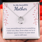 Lucky In Love Pendant Necklace - To My Mother