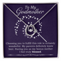 Lucky in Love Pendant Necklace - To My Godmother