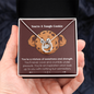 Lucky In Love Pendant Necklace - Tough Cookie