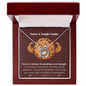 Lucky In Love Pendant Necklace - Tough Cookie