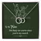 Perfect Pair Pendant Necklace - To My Fire