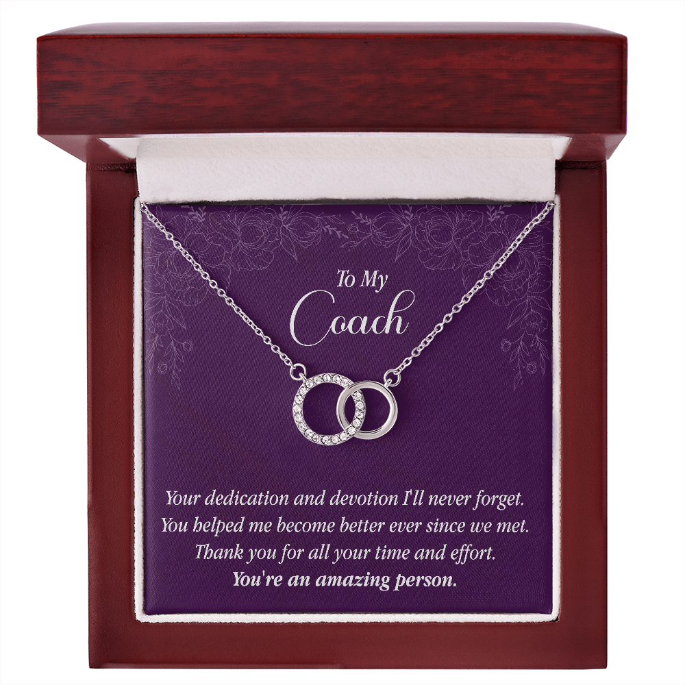 Perfect Pair Pendant Necklace - To My Coach