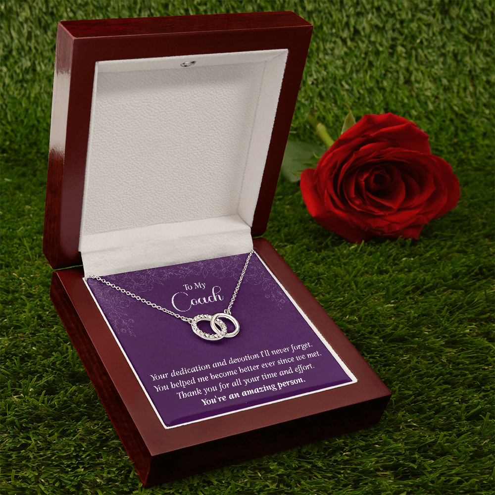 Perfect Pair Pendant Necklace - To My Coach