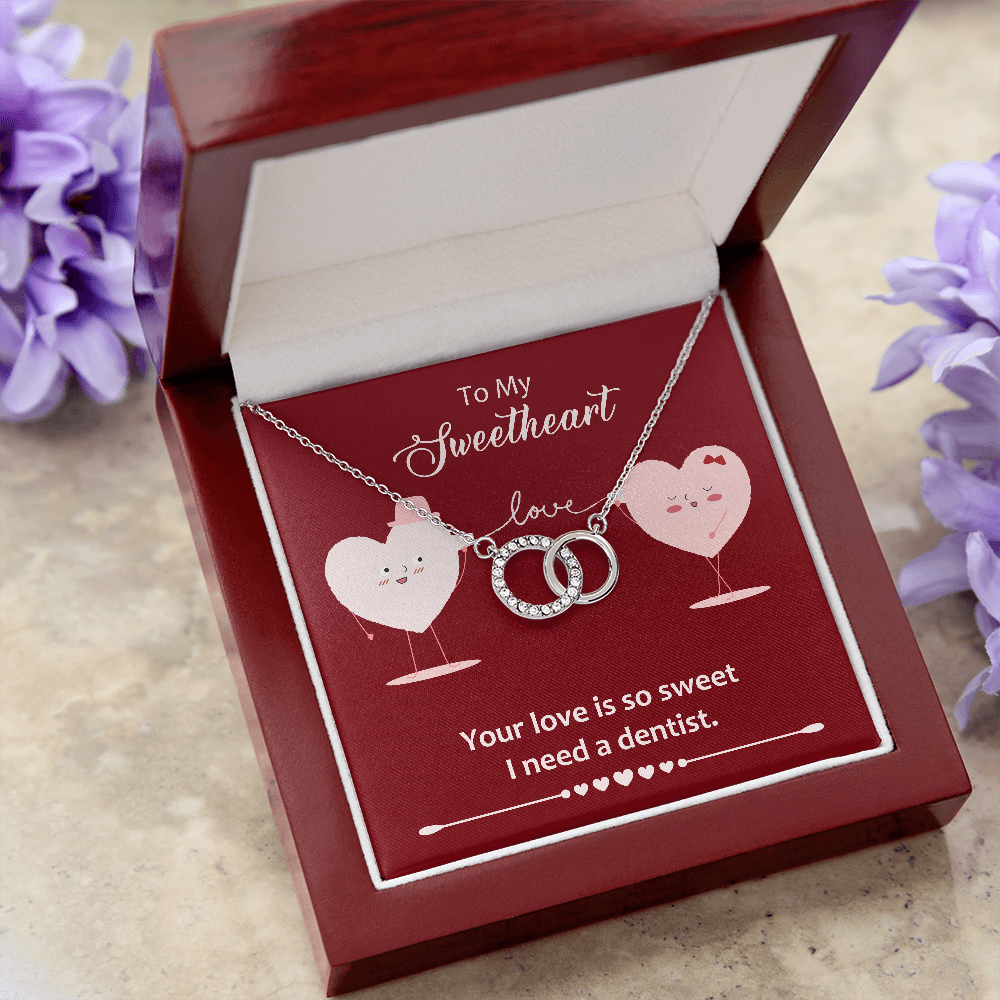 Perfect Pair Pendant Necklace - Sweetheart