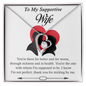 Everlasting Love Pendant Necklace - Supportive Wife