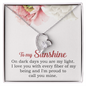 Forever Love Pendant Necklace - To My Sunshine