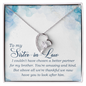 Forever Love Pendant Necklace - Sister-In-Law