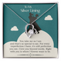 Forever Love Pendant Necklace - Silver Lining