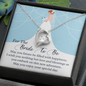 Forever Love Pendant Necklace - Bride to Be