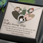Forever Love Pendant Necklace - Coffee Loving Wife
