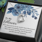 Lucky In Love Pendant Necklace - To My Flower