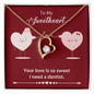 Forever Love Pendant Necklace - Sweetheart