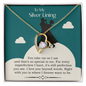 Forever Love Pendant Necklace - Silver Lining