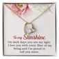 Forever Love Pendant Necklace - To My Sunshine