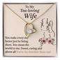 Forever Love Pendant Necklace - Tea Loving Wife