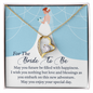 Forever Love Pendant Necklace - Bride to Be