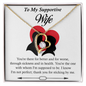 Everlasting Love Pendant Necklace - Supportive Wife