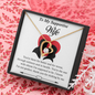 Everlasting Love Pendant Necklace - Supportive Wife