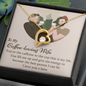 Forever Love Pendant Necklace - Coffee Loving Wife