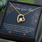 Forever Love Pendant Necklace - You Got This