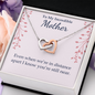 Interlocking Hearts Pendant Necklace - To My Mother