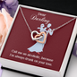 Interlocking Hearts Pendant Necklace - Dear Darling