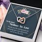 Interlocking Hearts Pendant Necklace - Mother-In-Law