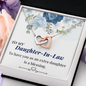 Interlocking Hearts Pendant Necklace - Daughter In Law