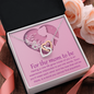 Interlocking Hearts Pendant Necklace - Expecting Mother