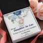Interlocking Hearts Pendant Necklace - Daughter In Law