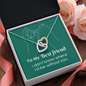 Interlocking Hearts Pendant Necklace - Best Friend