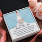 Interlocking Hearts Pendant Necklace - For The Bride To Be