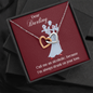 Interlocking Hearts Pendant Necklace - Dear Darling