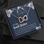 Interlocking Hearts Pendant Necklace - Soul Sister