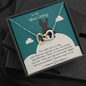 Interlocking Hearts Pendant Necklace - Silver Lining