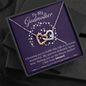 Interlocking Hearts Pendant Necklace - To My Grandmother