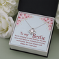 Love Knot Pendant Necklace - To My Bestie