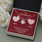 Love Knot Pendant Necklace - Sweetheart