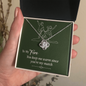Love Knot Pendant Necklace - To My Fire