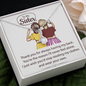 Alluring Beauty Pendant Necklace - To My Sister