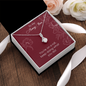 To My Honey Bun On A Roll - Alluring Beauty Pendant Necklace