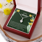 Alluring Beauty Pendant Necklace - To My Mentor