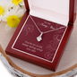 To My Honey Bun On A Roll - Alluring Beauty Pendant Necklace